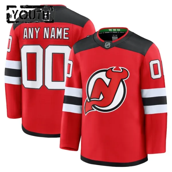 Fanatics New Jersey Devils Personalisiert 24/25 Home Premium Trikot - Kinder (Rot) Fanatics New Jersey Devils Personalisiert 24/25 Home Premium Trikot - Kinder (Rot)