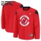 Fanatics New Jersey Devils Team Personalisiert 24/25 Practice Trikot - Kinder (Rot)