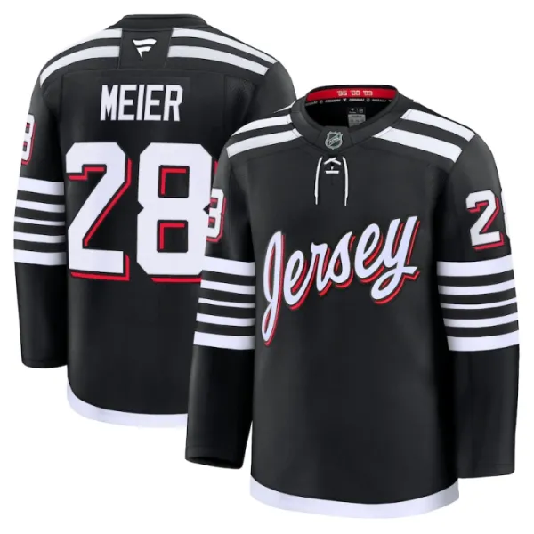 Fanatics New Jersey Devils Timo Meier 24/25 Alternate Premium Trikot - Herren (Schwarz) Fanatics New Jersey Devils Timo Meier 24/25 Alternate Premium Trikot - Herren (Schwarz)