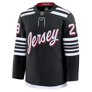 Fanatics New Jersey Devils Timo Meier 24/25 Alternate Premium Trikot - Herren (Schwarz)