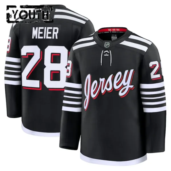 Fanatics New Jersey Devils Timo Meier 24/25 Alternate Premium Trikot - Kinder (Schwarz) Fanatics New Jersey Devils Timo Meier 24/25 Alternate Premium Trikot - Kinder (Schwarz)
