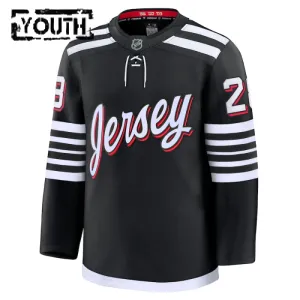 Fanatics New Jersey Devils Timo Meier 24/25 Alternate Premium Trikot - Kinder (Schwarz)
