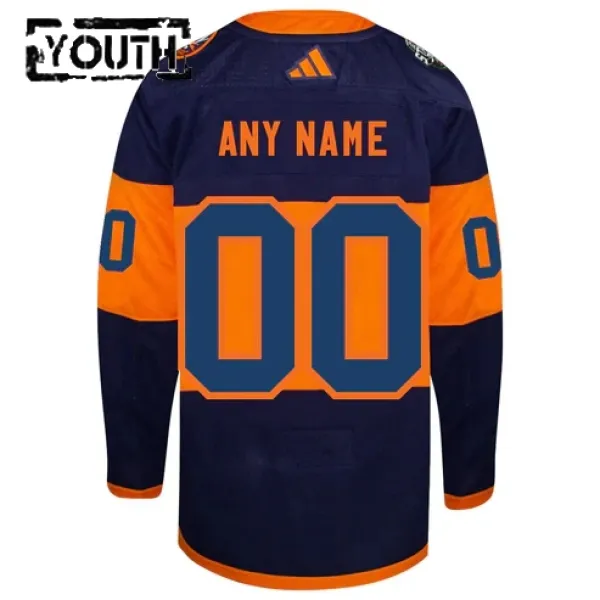 Adidas New York Islanders Personalisiert 2024 Premium Stadium Series Trikot - Kinder (Navy) Adidas New York Islanders Personalisiert 2024 Premium Stadium Series Trikot - Kinder (Navy)