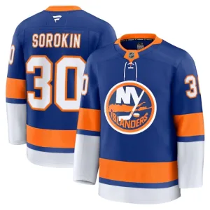 Fanatics New York Islanders Ilya Sorokin 24/25 Home Premium Trikot - Herren (Blau)