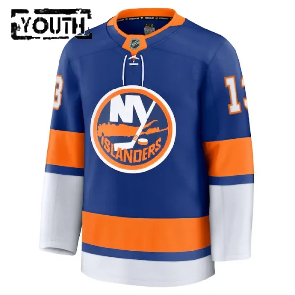 Fanatics New York Islanders Mathew Barzal 24/25 Home Premium Trikot - Kinder (Blau)
