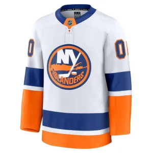 Fanatics New York Islanders Personalisiert 24/25 Away Premium Trikot - Herren (Weiss)