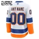 Fanatics New York Islanders Personalisiert 24/25 Away Premium Trikot - Kinder (Weiss)