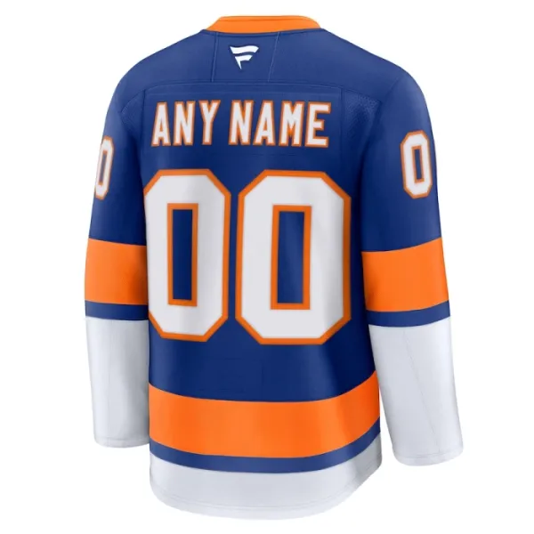 Fanatics New York Islanders Personalisiert 24/25 Home Premium Trikot - Herren (Blau)