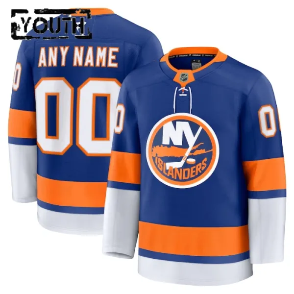 Fanatics New York Islanders Personalisiert 24/25 Home Premium Trikot - Kinder (Blau) Fanatics New York Islanders Personalisiert 24/25 Home Premium Trikot - Kinder (Blau)
