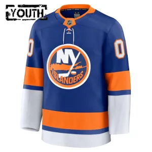Fanatics New York Islanders Personalisiert 24/25 Home Premium Trikot - Kinder (Blau)