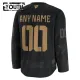 Fanatics New York Islanders Personalisiert 24/25 Military Appreciation Practice Trikot - Kinder (Schwarz)