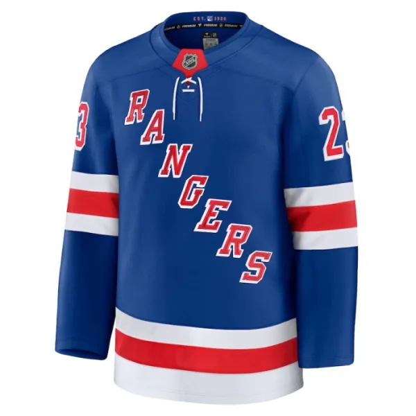 Fanatics New York Rangers Adam Fox 24/25 Home Premium Trikot - Herren (Blau)