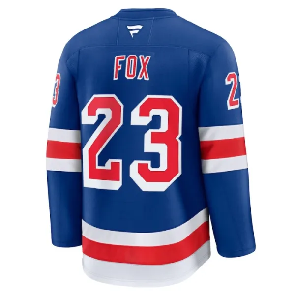 Fanatics New York Rangers Adam Fox 24/25 Home Premium Trikot - Herren (Blau)