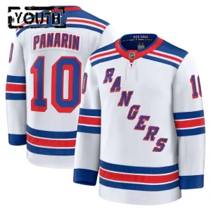 Fanatics New York Rangers Artemi Panarin 24/25 Away Premium Trikot - Kinder (Weiss)