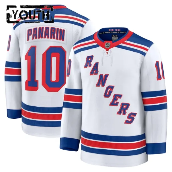 Fanatics New York Rangers Artemi Panarin 24/25 Away Premium Trikot - Kinder (Weiss) Fanatics New York Rangers Artemi Panarin 24/25 Away Premium Trikot - Kinder (Weiss)