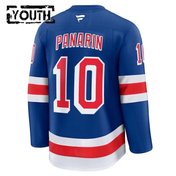 Fanatics New York Rangers Artemi Panarin 24/25 Home Premium Trikot - Kinder (Blau)