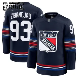 Fanatics New York Rangers Mika Zibanejad 24/25 Alternate Premium Trikot - Kinder (Navy) Fanatics New York Rangers Mika Zibanejad 24/25 Alternate Premium Trikot - Kinder (Navy)