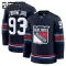 Fanatics New York Rangers Mika Zibanejad 24/25 Alternate Premium Trikot - Kinder (Navy)
