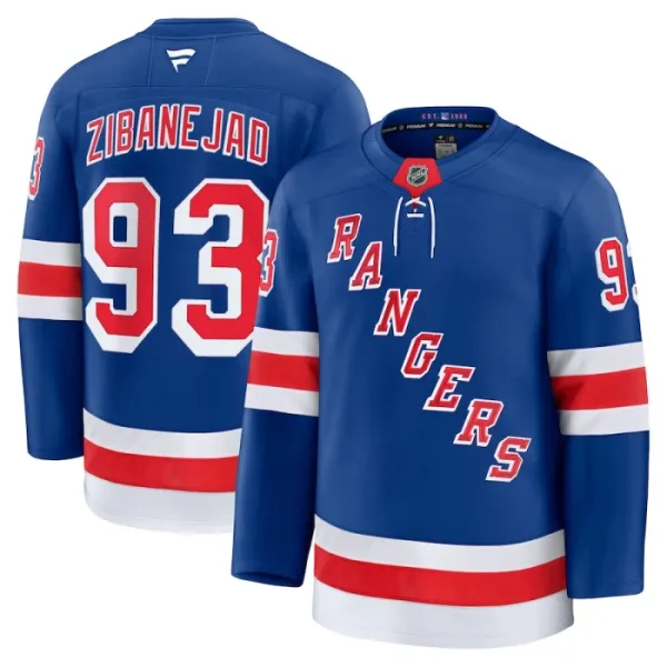 Fanatics New York Rangers Mika Zibanejad 24/25 Home Premium Trikot - Herren (Blau) Fanatics New York Rangers Mika Zibanejad 24/25 Home Premium Trikot - Herren (Blau)