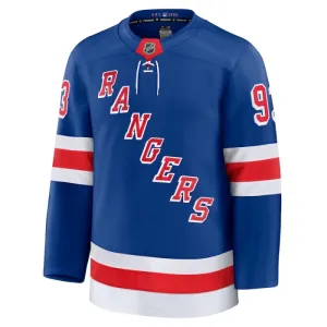 Fanatics New York Rangers Mika Zibanejad 24/25 Home Premium Trikot - Herren (Blau)