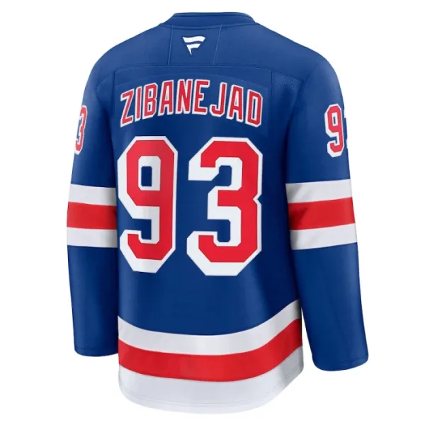 Fanatics New York Rangers Mika Zibanejad 24/25 Home Premium Trikot - Herren (Blau)