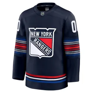 Fanatics New York Rangers Personalisiert 24/25 Alternate Premium Trikot - Herren (Navy)