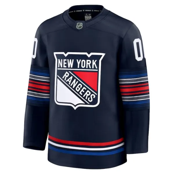Fanatics New York Rangers Personalisiert 24/25 Alternate Premium Trikot - Herren (Navy)