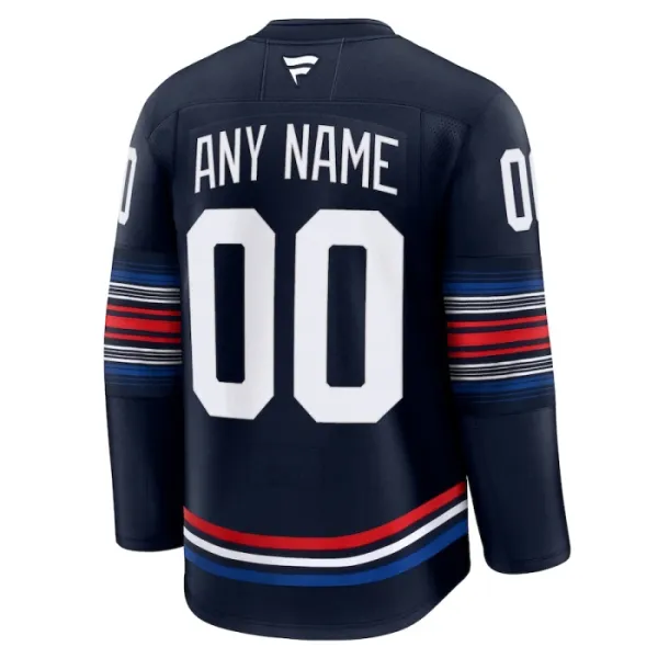 Fanatics New York Rangers Personalisiert 24/25 Alternate Premium Trikot - Herren (Navy)