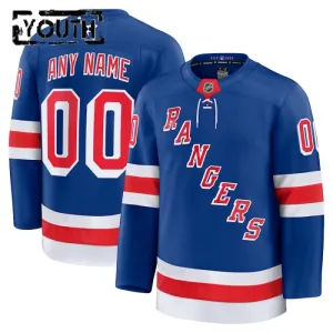 Fanatics New York Rangers Personalisiert 24/25 Home Premium Trikot - Kinder (Blau) Fanatics New York Rangers Personalisiert 24/25 Home Premium Trikot - Kinder (Blau)