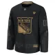 Fanatics New York Rangers Personalisiert 24/25 Military Appreciation Practice Trikot - Herren (Schwarz)