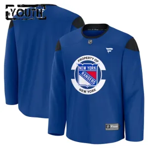 Fanatics New York Rangers Team Personalisiert 24/25 Practice Trikot - Kinder (Blau) Fanatics New York Rangers Team Personalisiert 24/25 Practice Trikot - Kinder (Blau)
