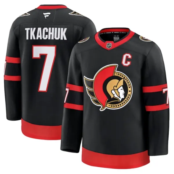 Fanatics Ottawa Senators Brady Tkachuk 24/25 Home Premium Trikot - Herren (Schwarz) Fanatics Ottawa Senators Brady Tkachuk 24/25 Home Premium Trikot - Herren (Schwarz)