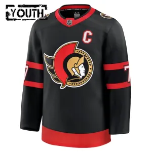 Fanatics Ottawa Senators Brady Tkachuk 24/25 Home Premium Trikot - Kinder (Schwarz)