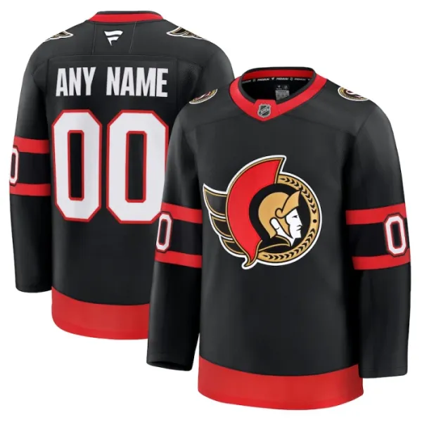 Fanatics Ottawa Senators Personalisiert 24/25 Home Premium Trikot - Herren (Schwarz) Fanatics Ottawa Senators Personalisiert 24/25 Home Premium Trikot - Herren (Schwarz)
