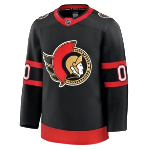 Fanatics Ottawa Senators Personalisiert 24/25 Home Premium Trikot - Herren (Schwarz)