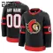 Fanatics Ottawa Senators Personalisiert 24/25 Home Premium Trikot - Kinder (Schwarz)