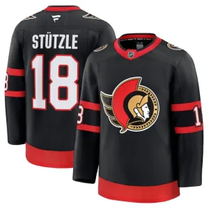 Fanatics Ottawa Senators Tim Stutzle 24/25 Home Premium Trikot - Herren (Schwarz)