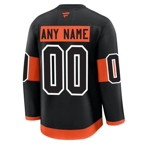 Fanatics Philadelphia Flyers Personalisiert 24/25 Alternate Premium Trikot - Herren (Schwarz)