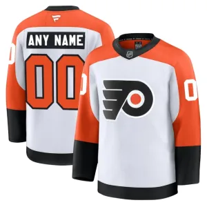 Fanatics Philadelphia Flyers Personalisiert 24/25 Away Premium Trikot - Herren (Weiss)