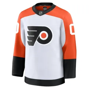 Fanatics Philadelphia Flyers Personalisiert 24/25 Away Premium Trikot - Herren (Weiss)