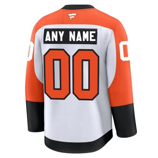 Fanatics Philadelphia Flyers Personalisiert 24/25 Away Premium Trikot - Herren (Weiss)