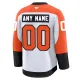 Fanatics Philadelphia Flyers Personalisiert 24/25 Away Premium Trikot - Herren (Weiss)