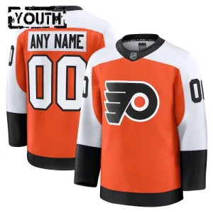 Fanatics Philadelphia Flyers Personalisiert 24/25 Home Premium Trikot - Kinder (Orange)