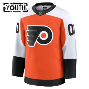 Fanatics Philadelphia Flyers Personalisiert 24/25 Home Premium Trikot - Kinder (Orange)