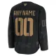 Fanatics Philadelphia Flyers Personalisiert 24/25 Military Appreciation Practice Trikot - Herren (Schwarz)