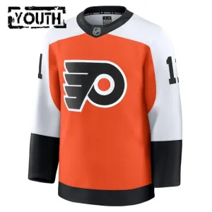 Fanatics Philadelphia Flyers Travis Konecny 24/25 Home Premium Trikot - Kinder (Orange)
