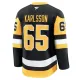 Fanatics Pittsburgh Penguins Erik Karlsson 24/25 Home Premium Trikot - Herren (Schwarz)