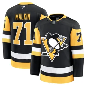 Fanatics Pittsburgh Penguins Evgeni Malkin 24/25 Home Premium Trikot - Herren (Schwarz)