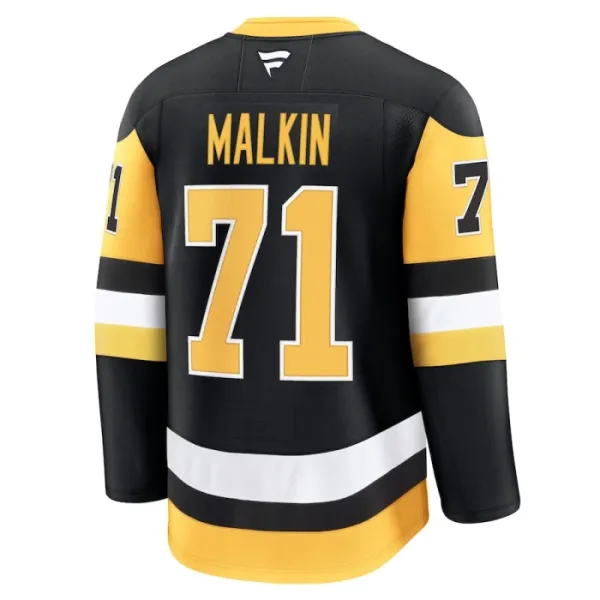 Fanatics Pittsburgh Penguins Evgeni Malkin 24/25 Home Premium Trikot - Herren (Schwarz)