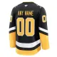 Fanatics Pittsburgh Penguins Personalisiert 24/25 Alternate Premium Trikot - Herren (Schwarz)